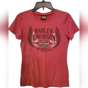 Harley Davidson T Size M Red